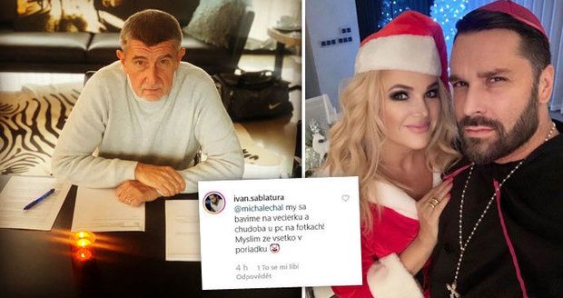 „Zneužil moji paní!“ Babiš se po výpadu Moničina floristy na party neudržel