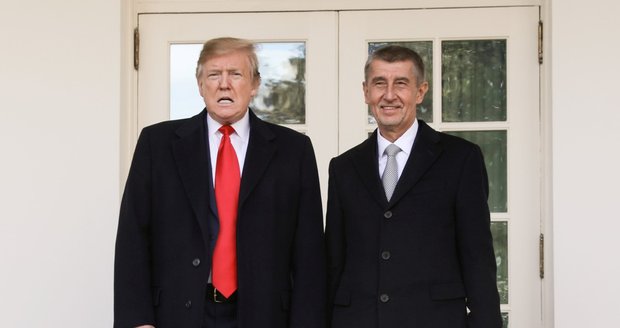 Český Trump si užíval Bílý dům a mluvil moc dlouho, píše americký tisk. Babiše drtí za skandály