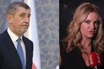 Premiér v demisi Andrej Babiš (ANO) a jeho žena Monika