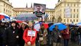 Demonstrace proti Andreji Babišovi a Marii Benešové v čele justice (29. 4. 2019)