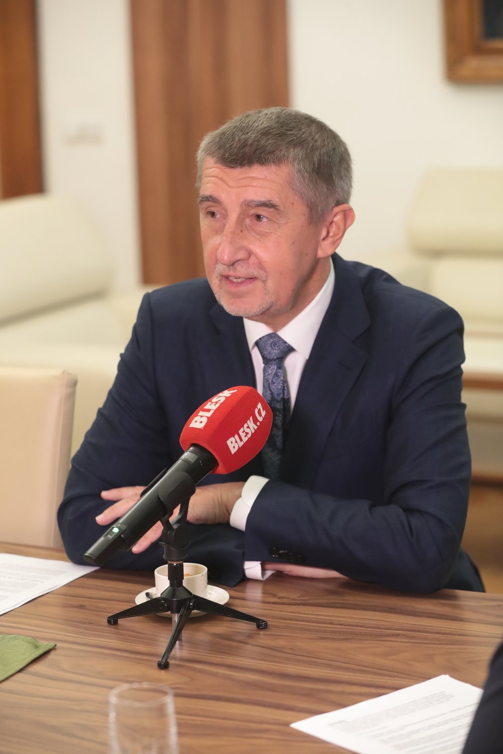 Premiér Andrej Babiš v rozhovoru pro Blesk (22.11.2018)