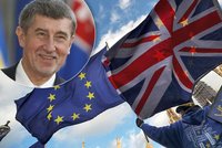 Babiš obavy o Čechy v Británii nemá. V Bruselu ladili i noty pro brexit