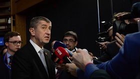 Andrej Babiš poprvé jako premiér na jednání Evropské rady v Bruselu