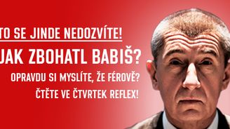 Nový Reflex: Babiš mlží kolem svých firem i spolupráce s StB