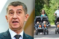 Babiš chce vyšší úlevy pro rodiny s více dětmi. Rodiče jedináčků „ostrouhají“