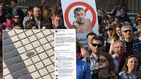 Žvýkačka vs. Andrej: Lidé na Facebooku sbírají „lajky“ na protest proti Babišovi