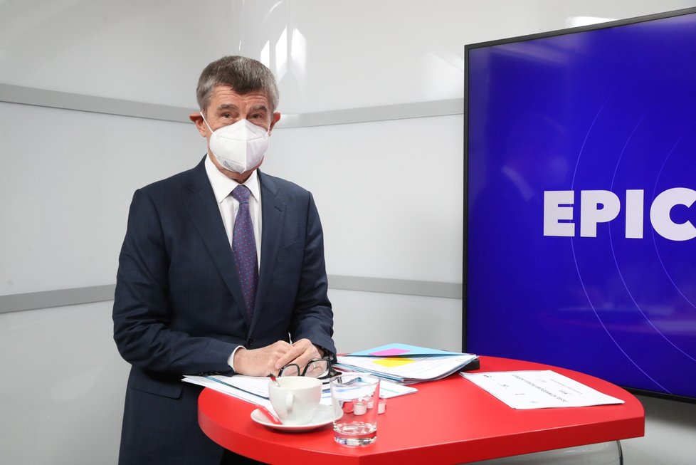 Premiér Andrej Babiš (ANO) byl hostem v pořadu Epicentrum (26. 11. 2020).