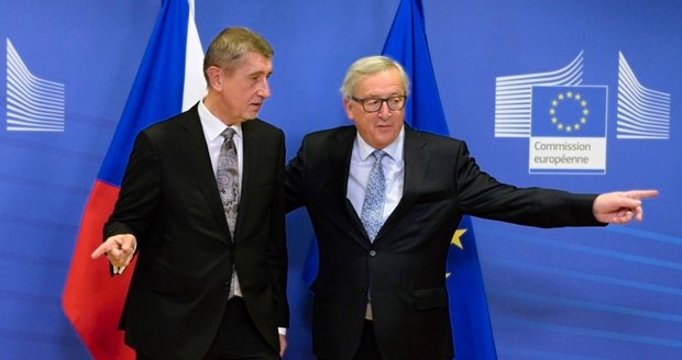 Babiš se setkal s Junckerem, kterému kdysi vyčítal pití. Znovu odmítl migrační kvóty