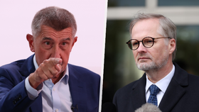 Andrej Babiš (ANO) a Petr Fiala (ODS)