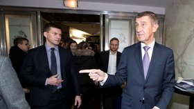 Andrej Babiš na premiéře filmu Kvítek Mandragory