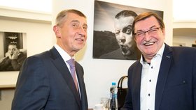 Andrej Babiš na premiéře filmu Kvítek Mandragory