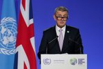 Andrej Babiš na klimatickém summitu v Glasgowě.