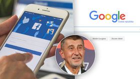 Premiér Andrej Babiš (ANO) podporuje zavedení zvláštní daně pro internetové giganty jako Facebook, Apple či Google.