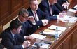 Andrej Babiš a jeho ministři čelili prvnímu hlasování o nedůvěře vládě. V historii České republiky už ale takové hlasování bylo po dvanácté Andrej Babiš a jeho ministři čelili prvnímu hlasování o nedůvěře vládě. V historii České republiky už ale takové hlasování bylo po dvanácté