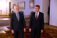 Pavel přijal na Hradě Babiše. Řešili i SMS od Macinky