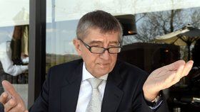 Vicepremiér a ministr financí Andrej Babiš (ANO).