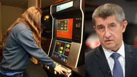 Hráč u kvízomatu a ministr financí Andrej Babiš (ANO)