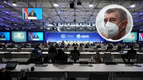 Klimatická konference ve Skotsku: Projev si přichystal i premiér Andrej Babiš (ANO) (1.11.2021).