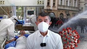 „Situace je vážná“ přiznal Babiš. Ve středu se rozhodne o dalších opatřeních