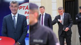 Babiš o střelbě v letadle: Bodyguard zapomněl náboj. Je to zkušený policista a je mi ho líto