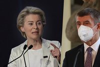 Babiš žádá šéfku EK o posílení dodávek vakcín na červen. Zmínil i pokles zájmu o očkování