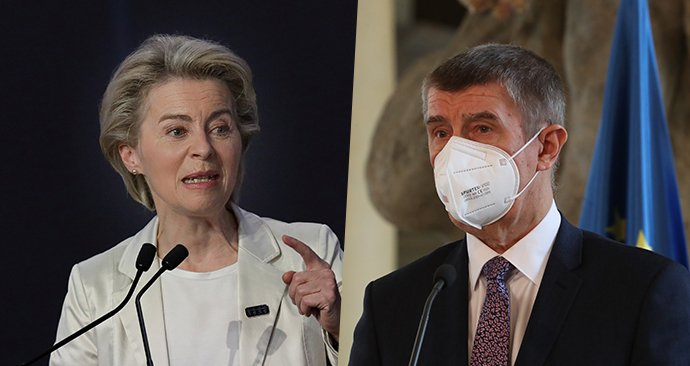 Babiš žádá von der Leyenovou o dodatečné vakcíny Babiš žádá von der Leyenovou o dodatečné vakcíny