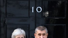 Premiér Andrej Babiš se sešel 24. října 2018 v Londýně s britskou premiérkou Theresou Mayovou.