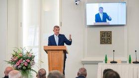 Andrej Babiš na poradě velvyslanců (24. srpna 2026)
