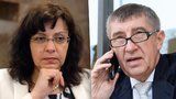 Marksová sepsula Babiše za rušení bonusu na děti. Vicepremiér: Plán je nesmysl