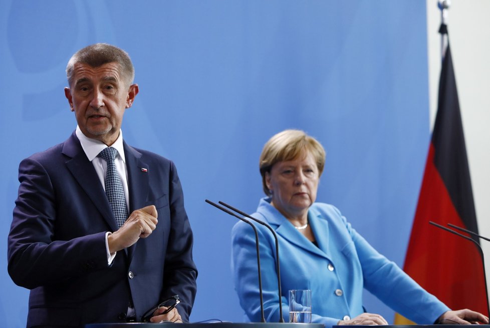 Babiš na návštěvě v Berlíně