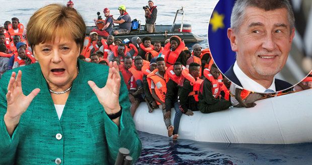 Češi „zatopili“ Merkelové kvůli migraci. Její mystifikace rozezlila vládní kolegy