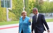 Babiš i Merkelová si měli evidentně co říct už od samého začátku (5. 9. 2018)