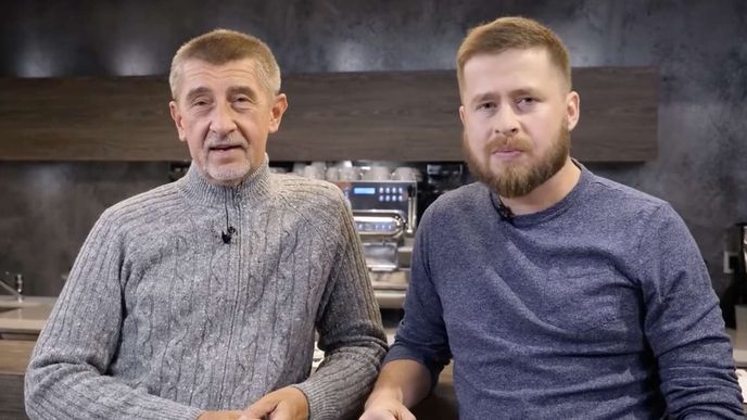 Andrej Babiš a Aleš Michl Andrej Babiš a Aleš Michl
