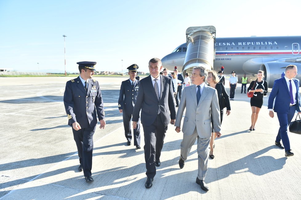 Premiér Andrej Babiš jedná v Itálii a na Maltě o migraci.