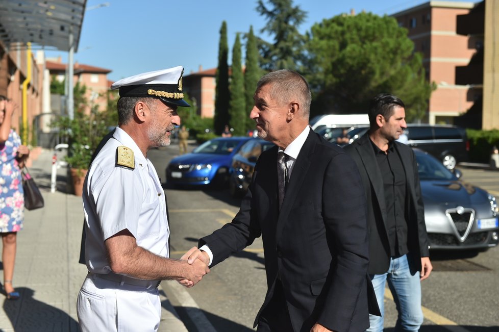 Premiér Andrej Babiš jednal v Itálii a na Maltě o migraci.