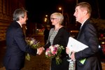 Premiér Andrej Babiš postupně uváděl ministry do jejich rezortů.