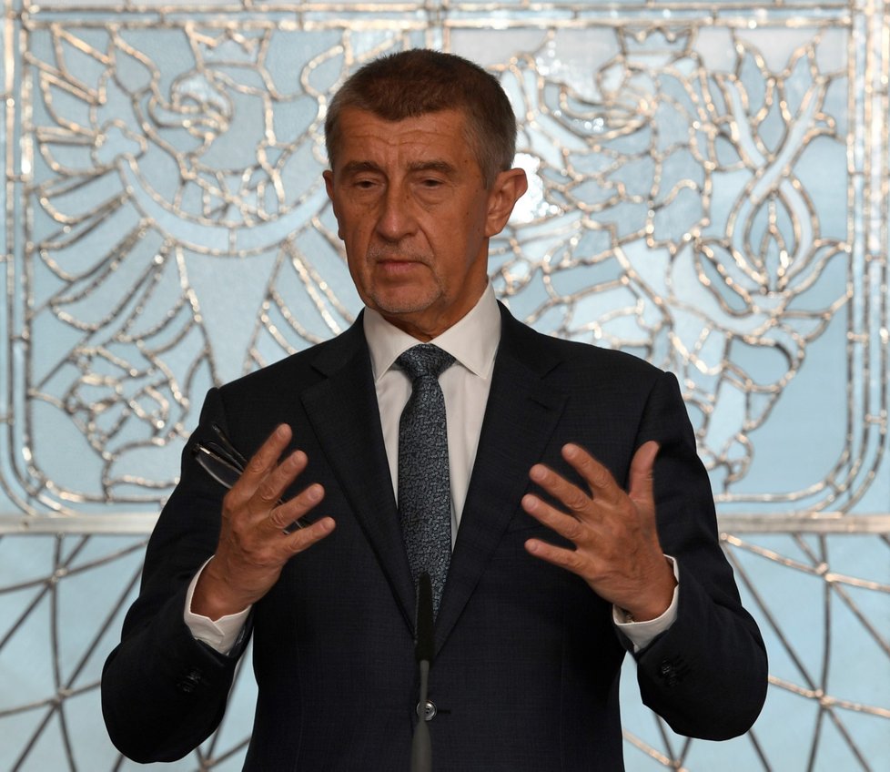 Tisková konference o mobilních plánech a premiér Andrej Babiš (ANO, 26. 2. 2019)