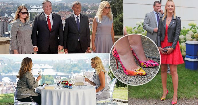 Manželka premiéra Babiše měla na nohou stejný model bot jako před rokem její dcera Vivien.