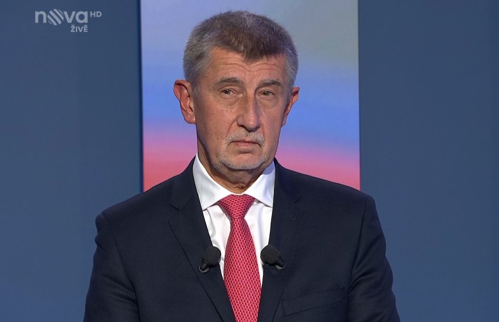 Debata kandidátů na premiéra na TV Nova: Předseda vlády Andrej Babiš (ANO) (7.10.2021)