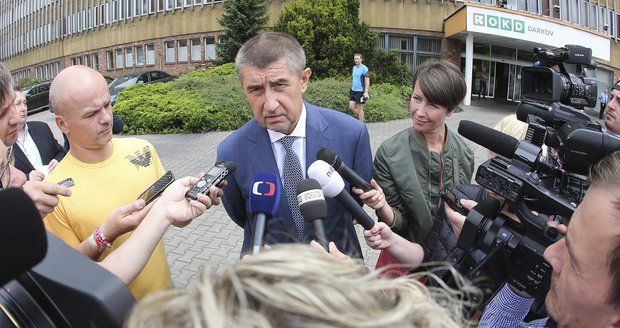 Ministr financí Andrej Babiš (ANO) po jednání s OKD: Půjčíme jen 700 milionů, ne miliardu.