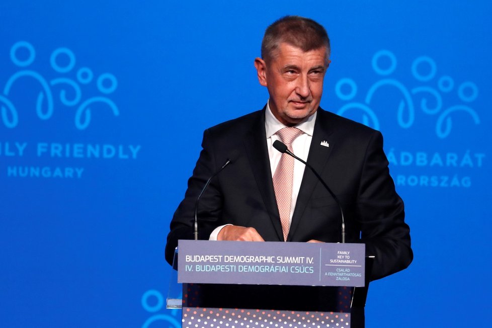 Český premiér Andrej Babiš během návštěvy v Maďarsku (22. 9. 2021)