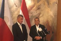 Babiš jednal nečekaně s maďarským premiérem Orbánem. Chtějí schůzku V4