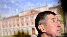 Andrej Babiš při svém „turné“ po pražských kulturních památkách 12. 3. 2018