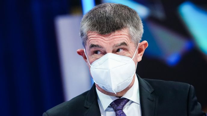 Premiér Andrej Babiš (ANO) byl prvním hostem Partie roku 2021. (3. 1. 2021)