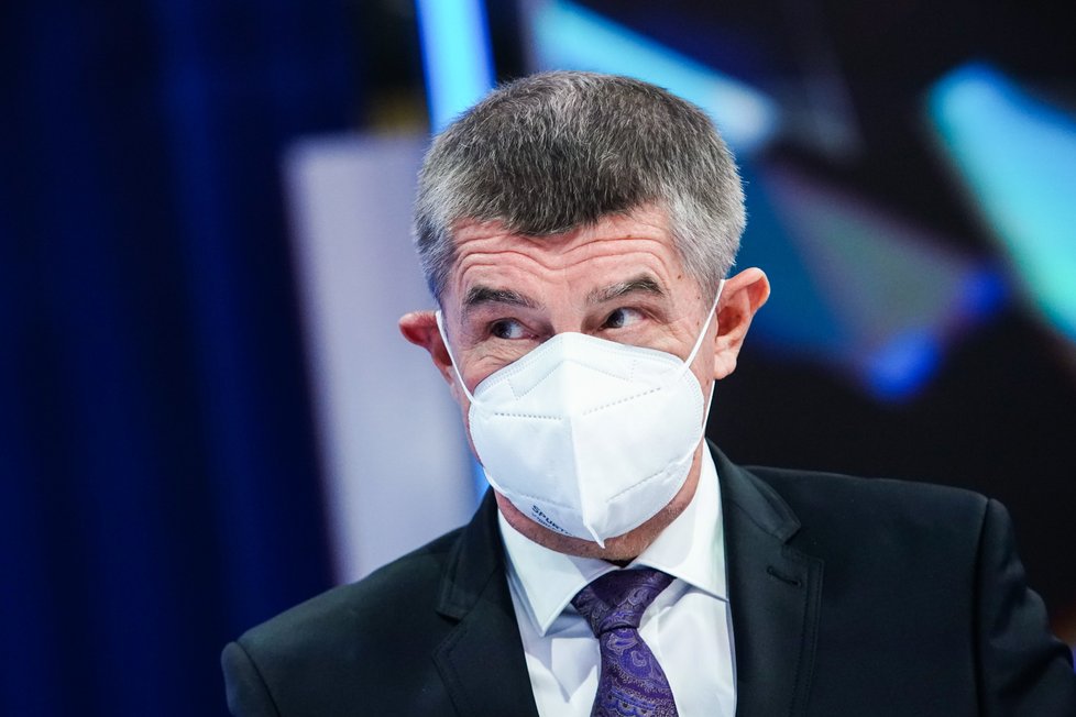 Premiér Andrej Babiš (ANO) byl prvním hostem Partie roku 2021. (3. 1. 2021)