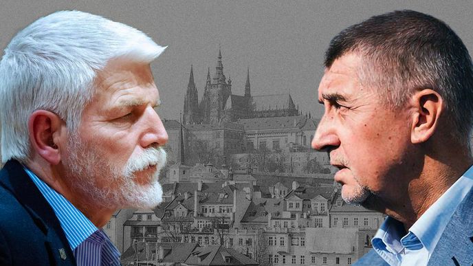 Petr Pavel a Andrej Babiš (Prezidentské volby 2023)