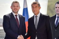 Macron oslaví 100 let Československa. Po boku bude mít Babiše i Pellegriniho