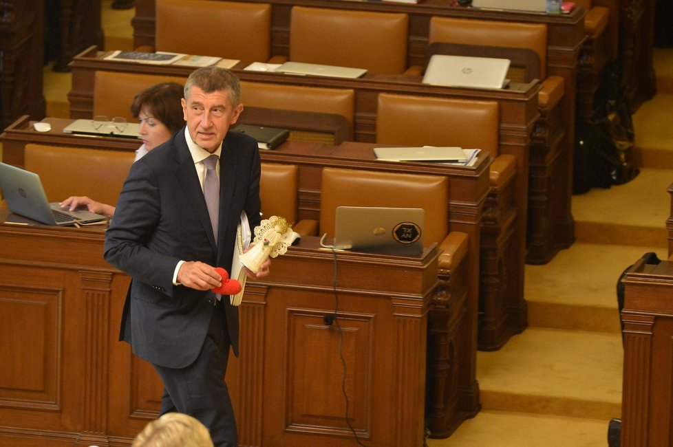 Andrej Babiš v Poslanecké sněmovně (4. 6. 2019)