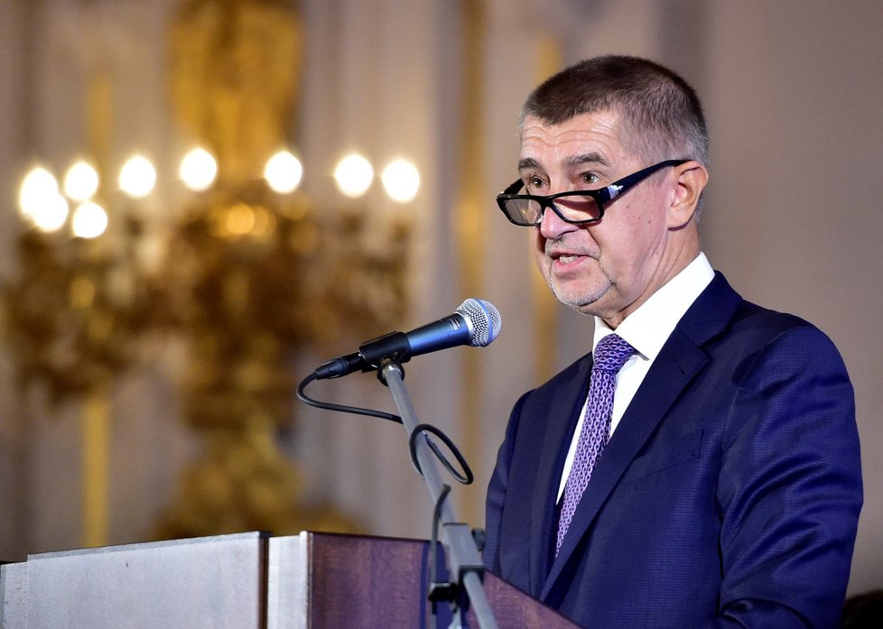 Premiér Andrej Babiš vystoupil 7. září 2018 v Praze při zahájení šestnáctého sněmu Svazu měst a obcí ČR.