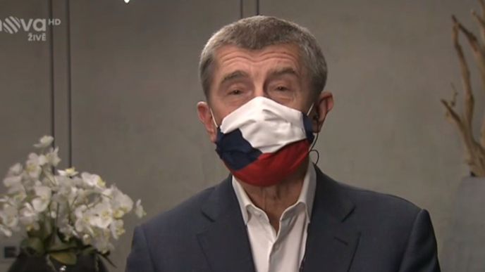 Premiér Andrej Babiš (ANO) na Nově